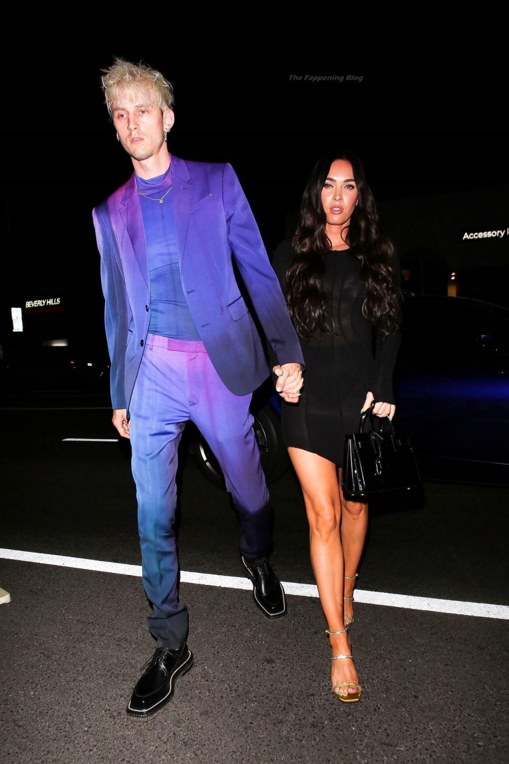 Megan Fox &amp; MGK Put on Their Best Attire as They Attend an Event at The Nice Guy (22 Photos)