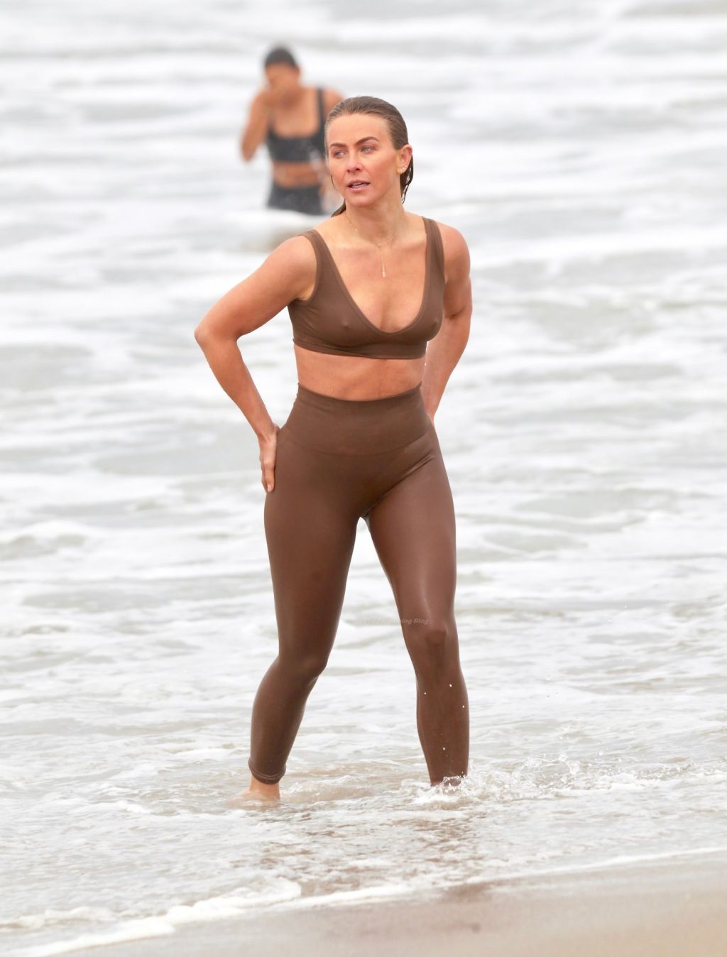 Julianne Hough Shows Off Her Pokies on the Beach (29 Photos)