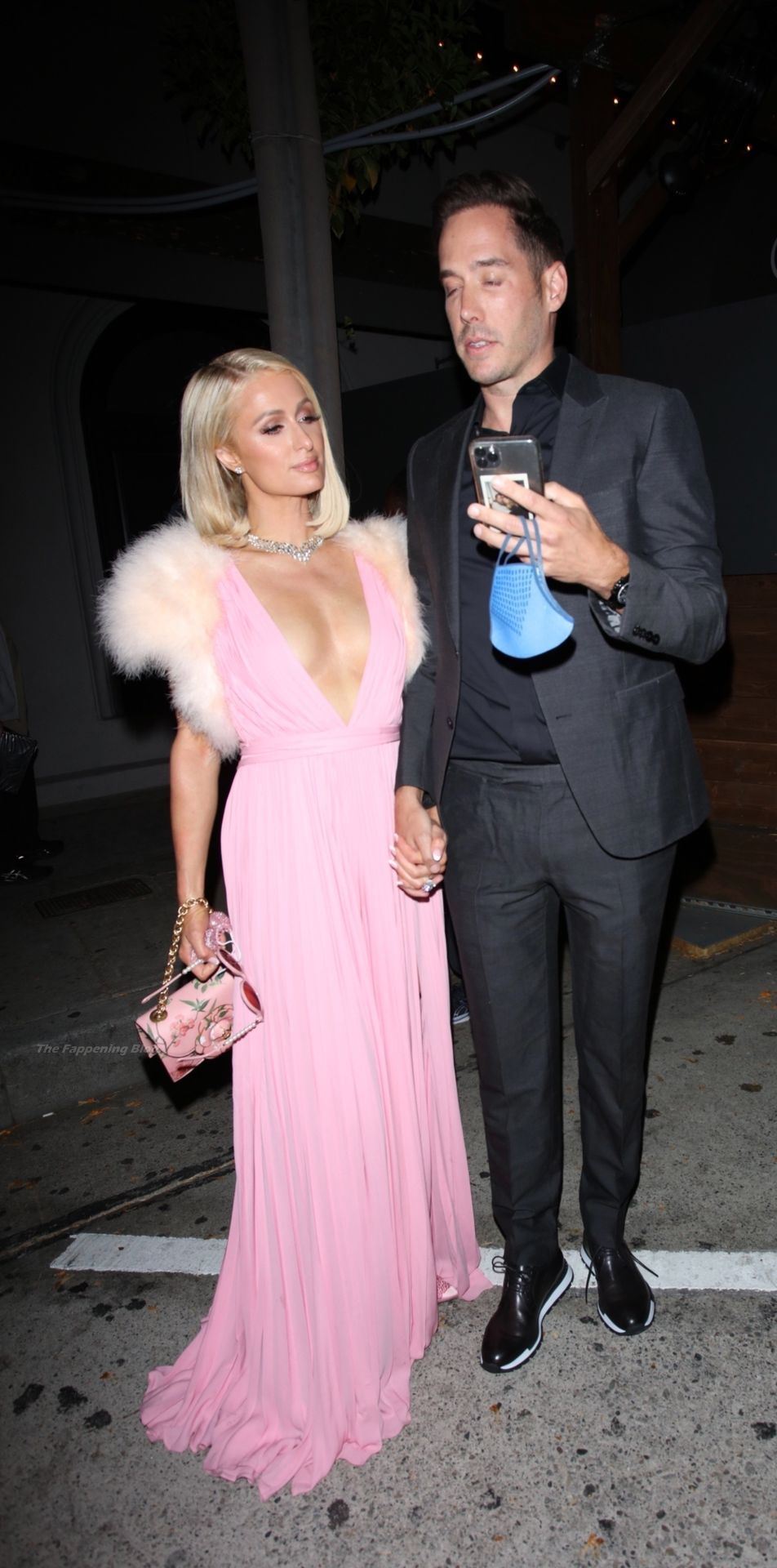 Paris Hilton Attends an Oscars Pre-Party with Her Fiancé (100 New Photos)