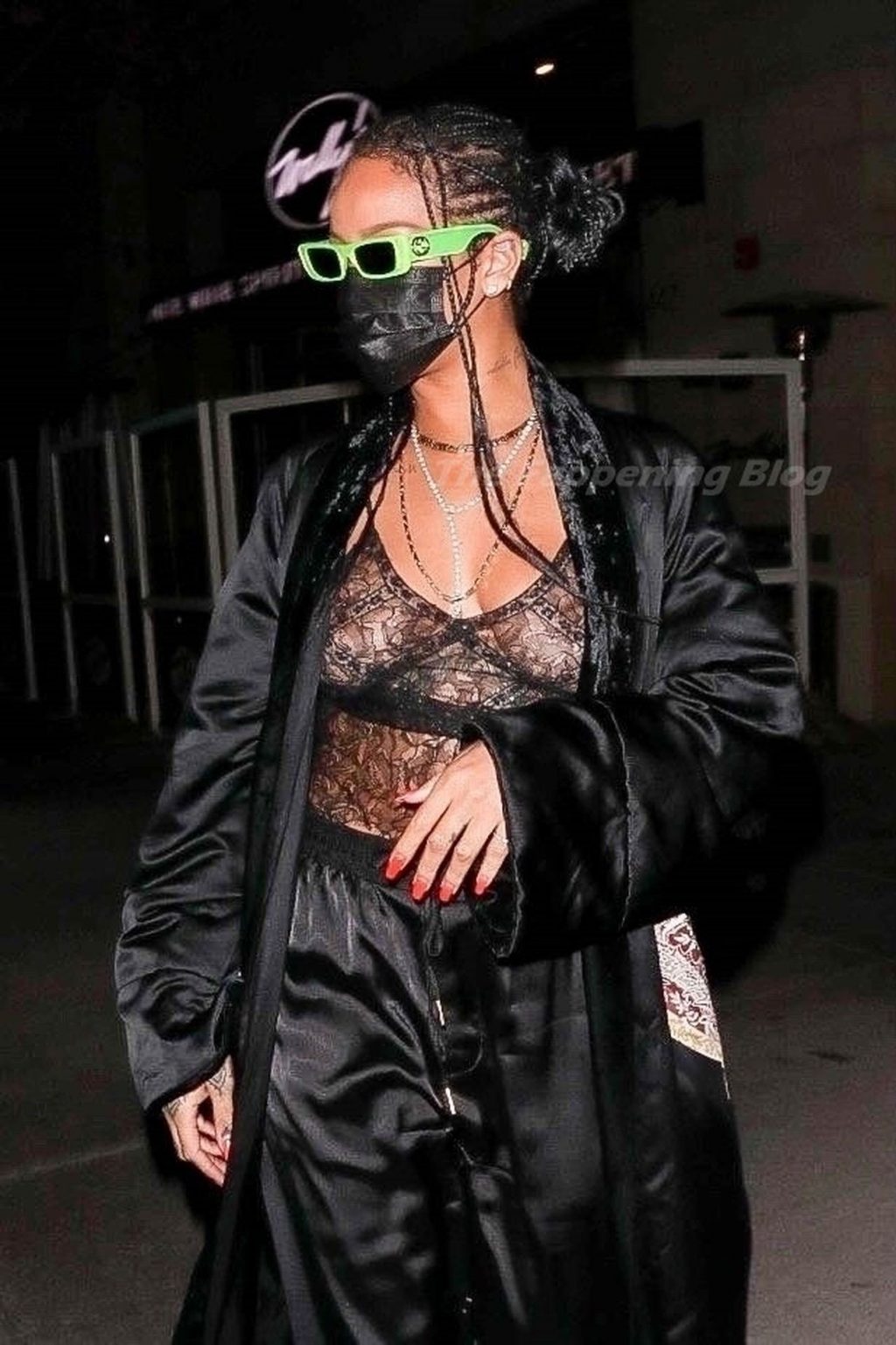 Rihanna Looks Fashionable While Grabbing Dinner at Wally’s in Beverly Hills (77 Photos)