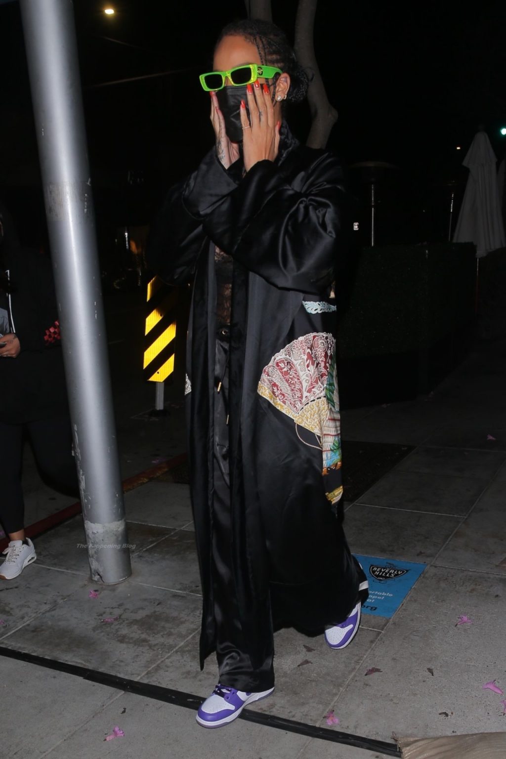Rihanna Looks Fashionable While Grabbing Dinner at Wally’s in Beverly Hills (77 Photos)