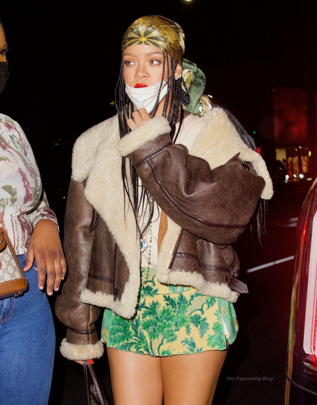 Rihanna Showcases Her Slender Legs in LA (21 Photos)