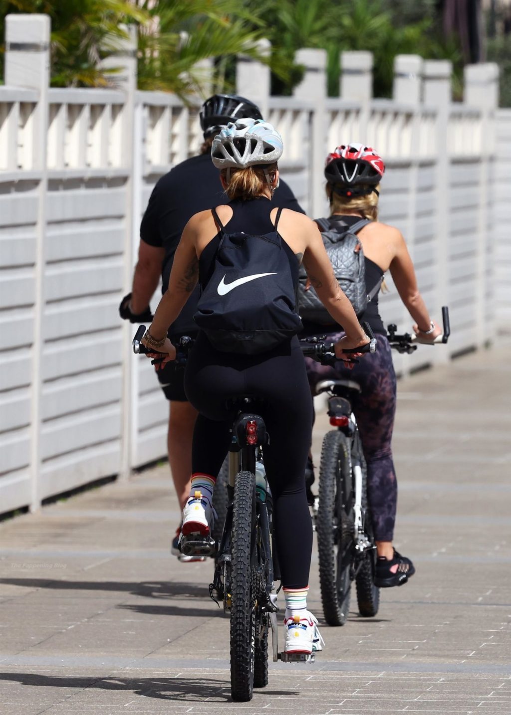 Russell Crowe is Joined on a Bike Ride by Britney Theriot and Rita Ora (27 Photos)