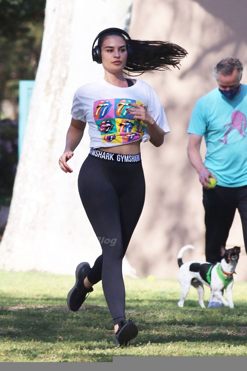 Teodora Djuric Works Out at Hollywood Park in LA (23 Photos)