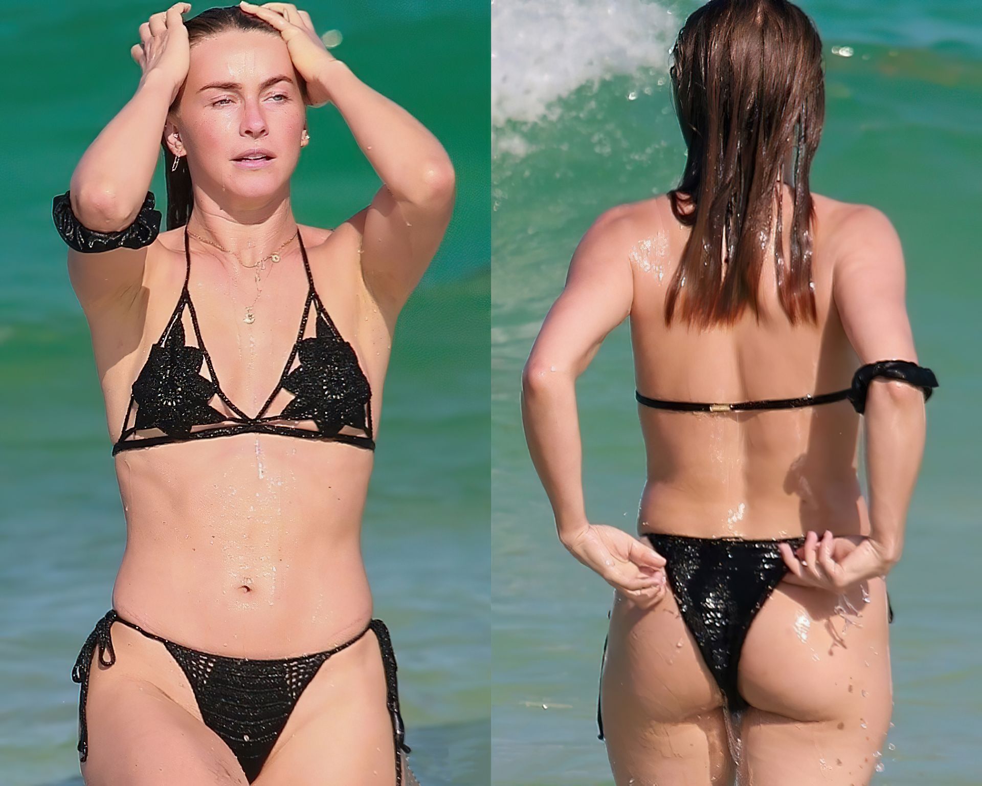 Julianne Hough sends temperatures soaring as she. 