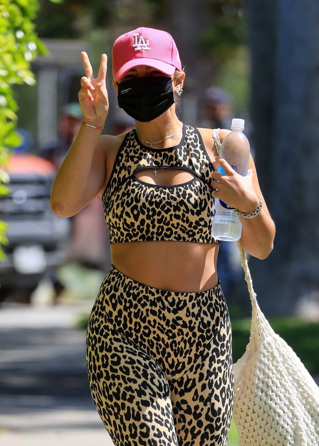 Addison Rae Dons a Leopard Print Outfit to Pilates (57 Photos)