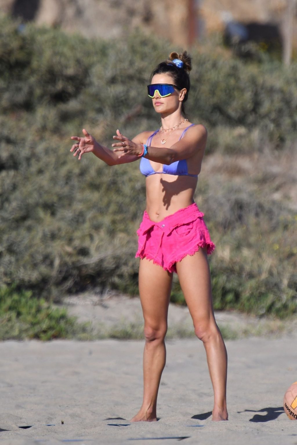 Alessandra Ambrosio Stuns While Playing Beach Volleyball (80 Photos)