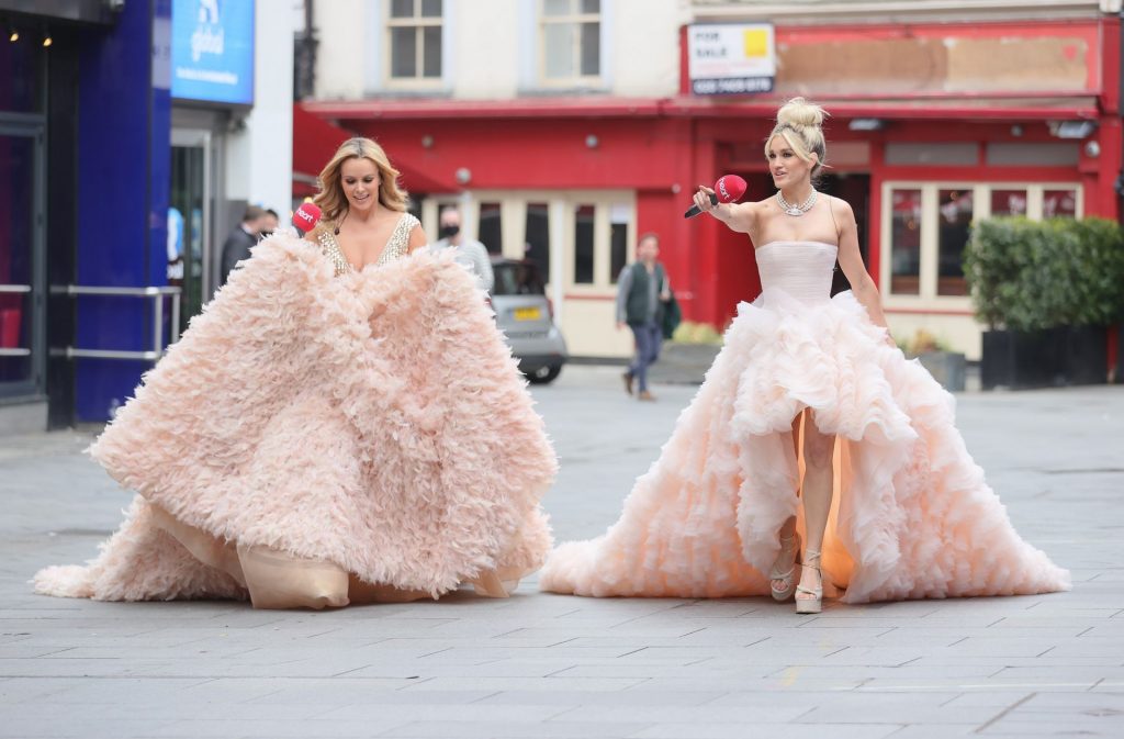 Amanda Holden &amp; Ashley Roberts Visit The Odeon Cinema London’s Leicester Square (52 Photos)