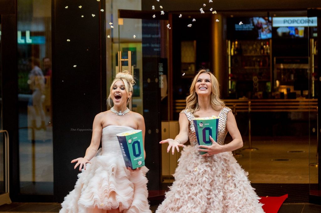 Amanda Holden &amp; Ashley Roberts Visit The Odeon Cinema London’s Leicester Square (52 Photos)