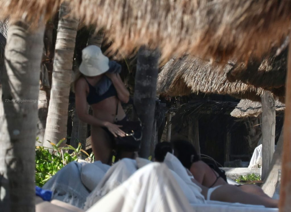 Brandi Cyrus Wears a Black Bikini as She Hits the Beach in Mexico (38 Photos)