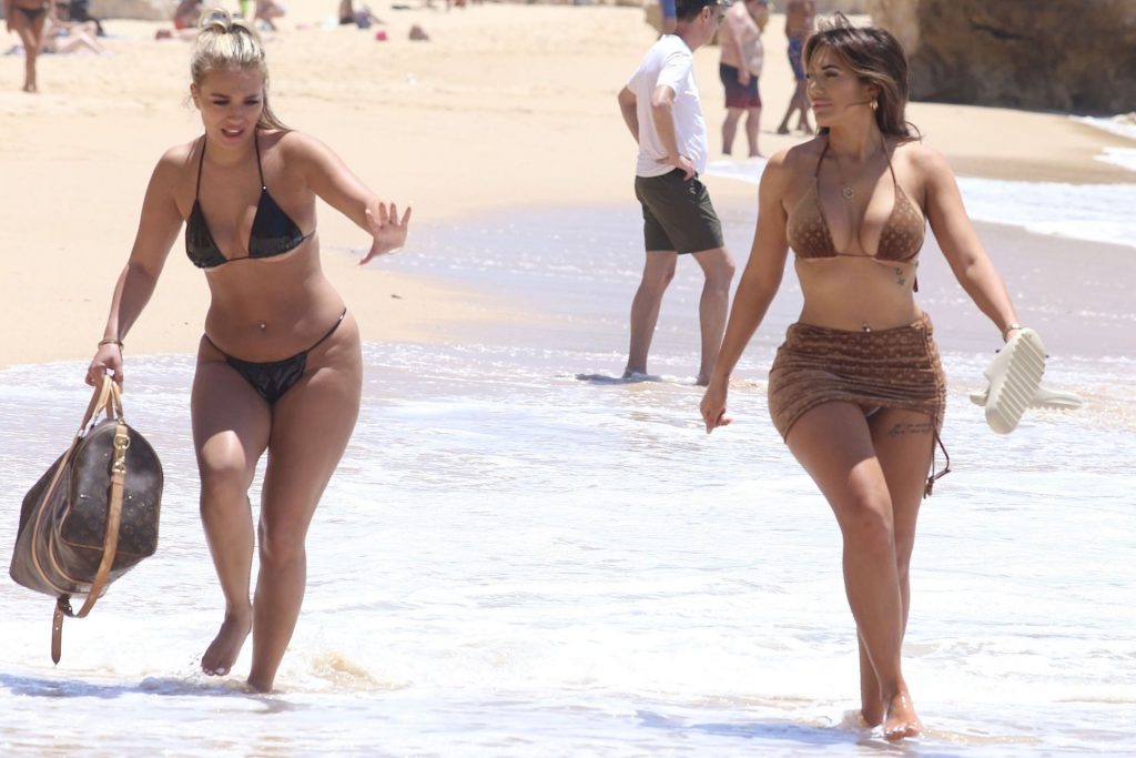 Chloe Ferry &amp; Bethan Kershaw Hit the Beach in Portugal (13 Photos)