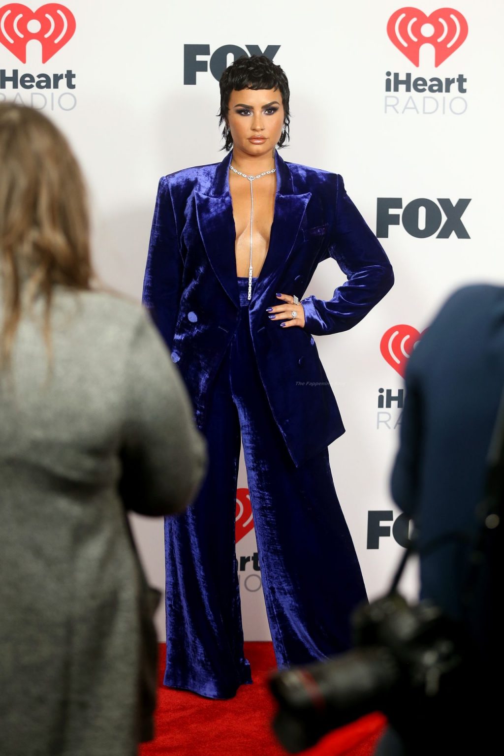 Demi Lovato Shows Off Nice Cleavage at the 2021 iHeartRadio Music Awards (53 Photos)
