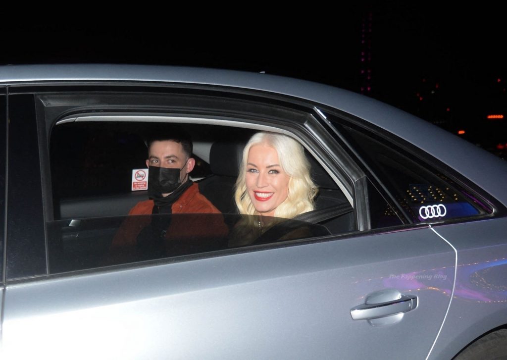 Denise Van Outen is Pictured Leaving the Proud Embankment in London (36 Photos)