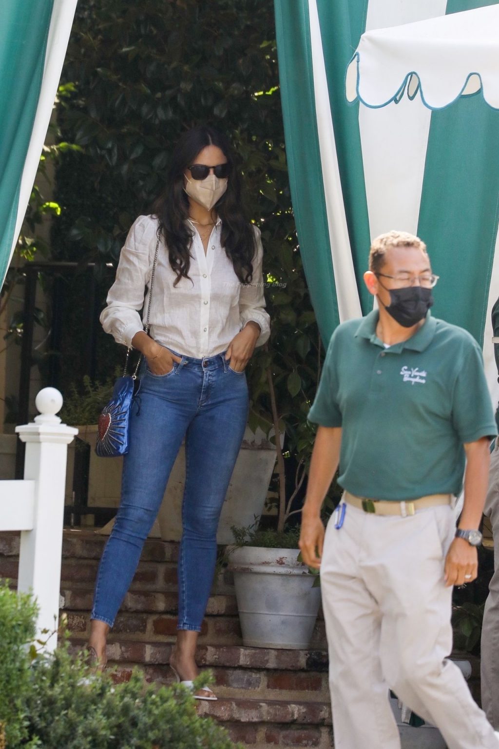Eiza Gonzalez Leaves After Lunch at San Vicente Bungalows (70 Photos)