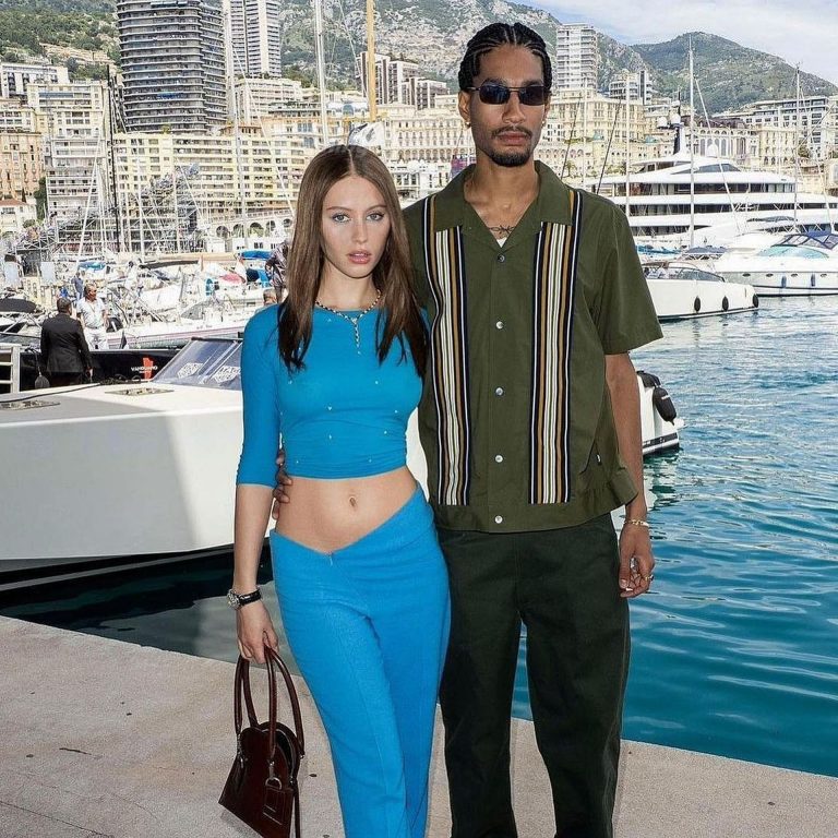 Iris Law & Jyrrel Roberts Attend The 68th Formula 1 Grand Prix of