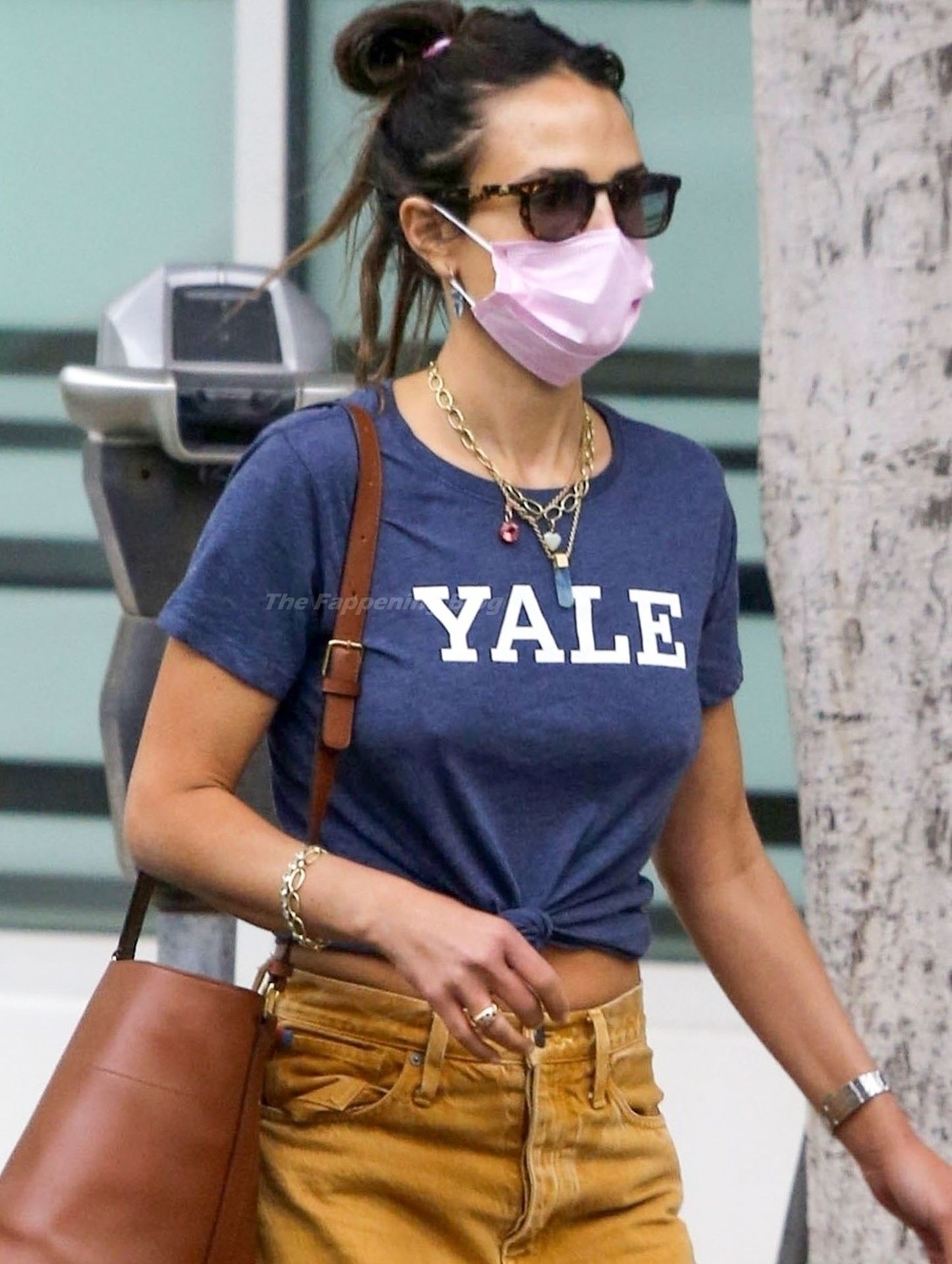 Jordana Brewster Wears Her Yale Spirit 5 Photos Thefappening