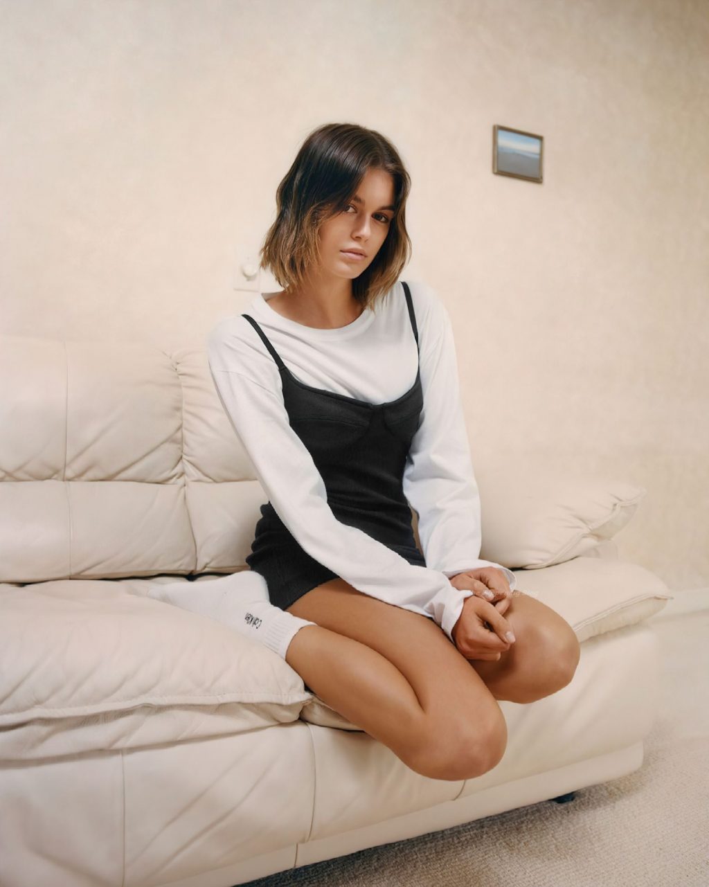 Kaia Gerber Promotes a New Calvin Klein Campaign (21 Photos + Video)