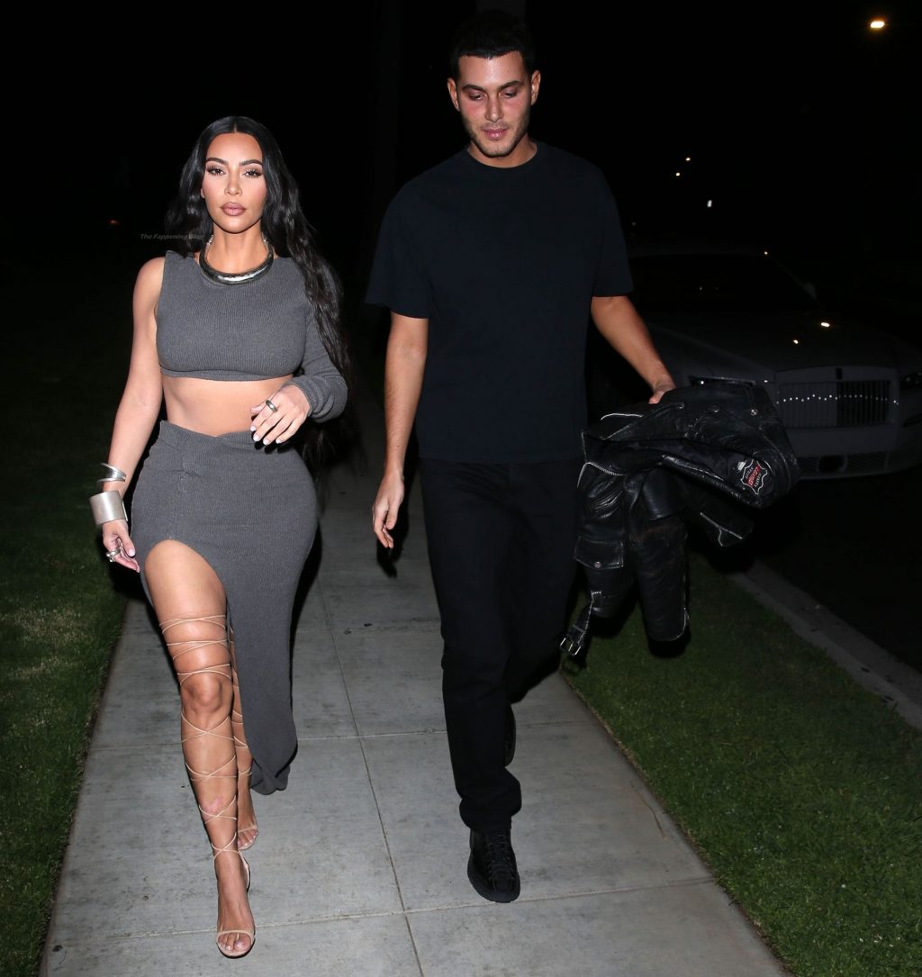 Kim Kardashian Looks Incredible in a Skintight Outfit in Beverly Hills (33 Photos)