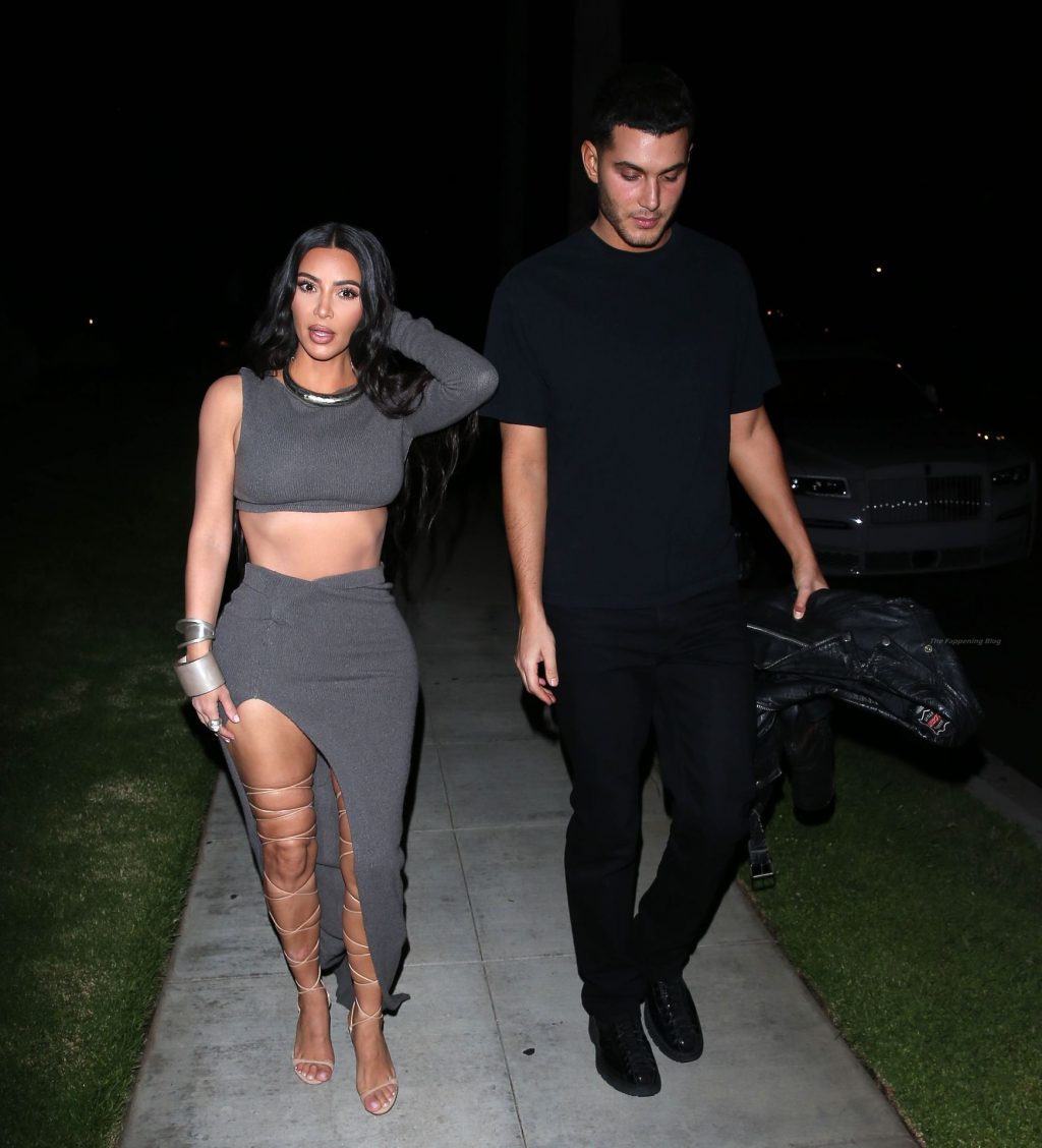 Kim Kardashian Looks Incredible in a Skintight Outfit in Beverly Hills (33 Photos)