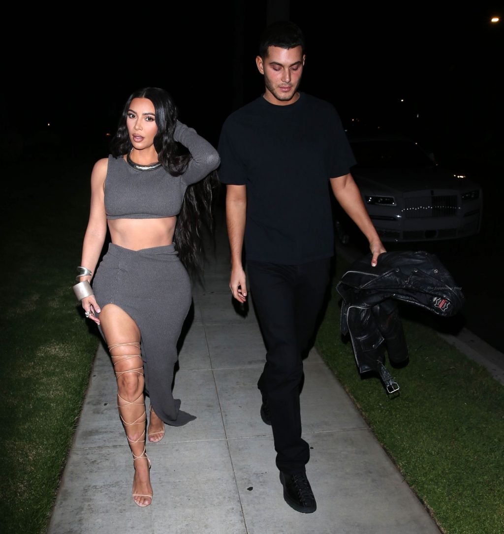 Kim Kardashian Looks Incredible in a Skintight Outfit in Beverly Hills (33 Photos)