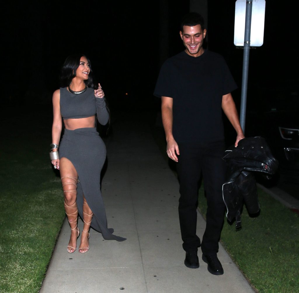 Kim Kardashian Looks Incredible in a Skintight Outfit in Beverly Hills (33 Photos)