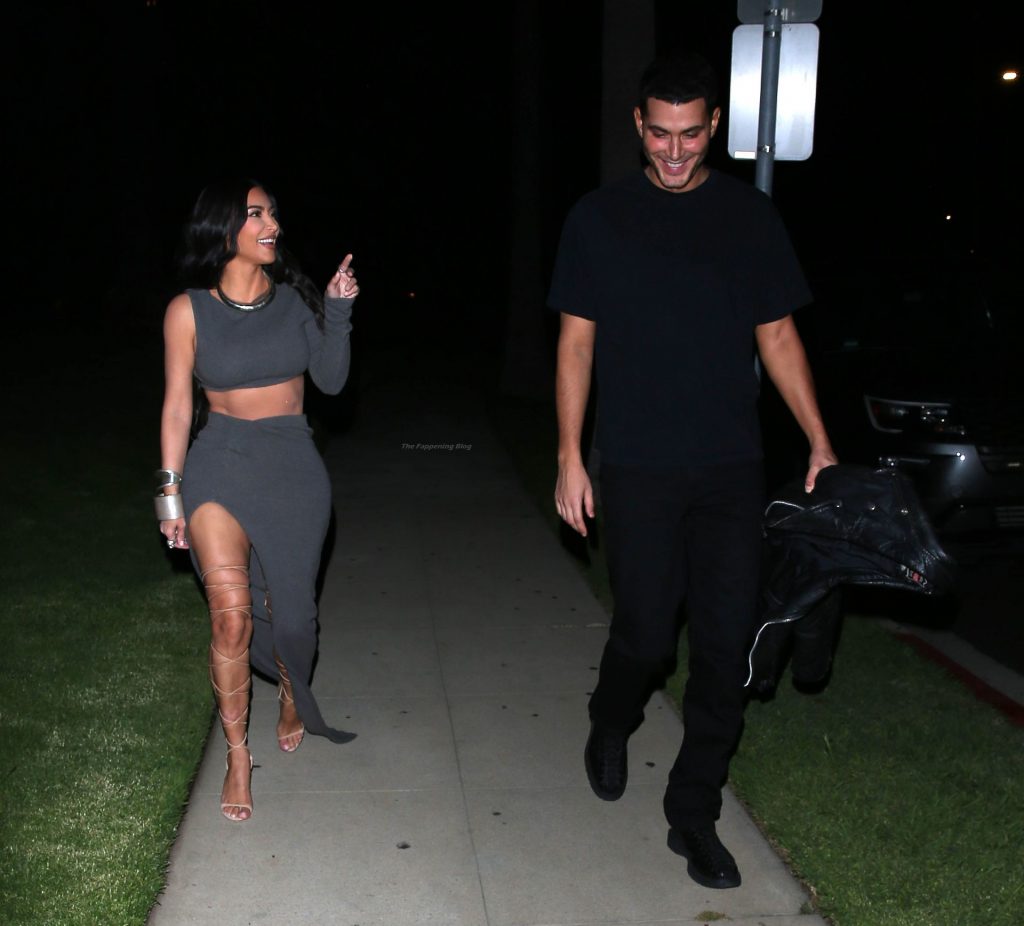 Kim Kardashian Looks Incredible in a Skintight Outfit in Beverly Hills (33 Photos)