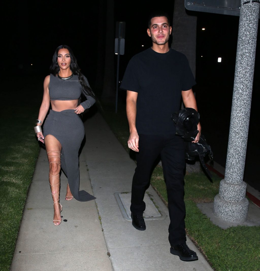 Kim Kardashian Looks Incredible in a Skintight Outfit in Beverly Hills (33 Photos)