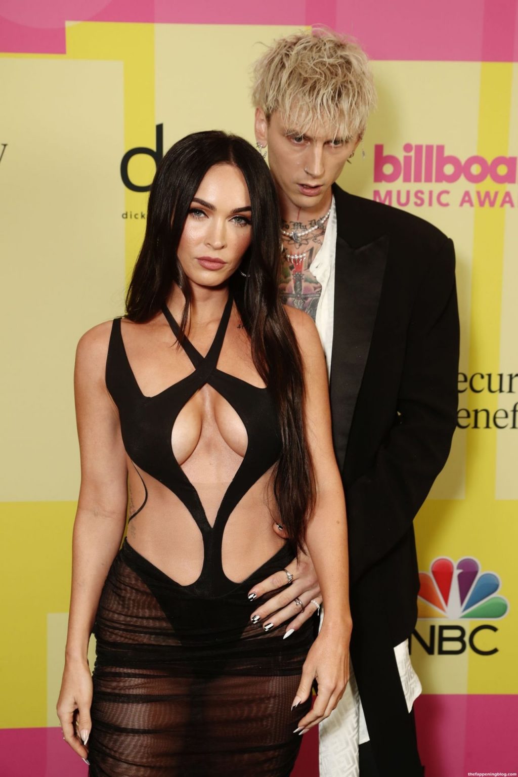 Megan Fox &amp; MGK Look Hot at the 2021 Billboard Music Awards (38 Photos + Video)