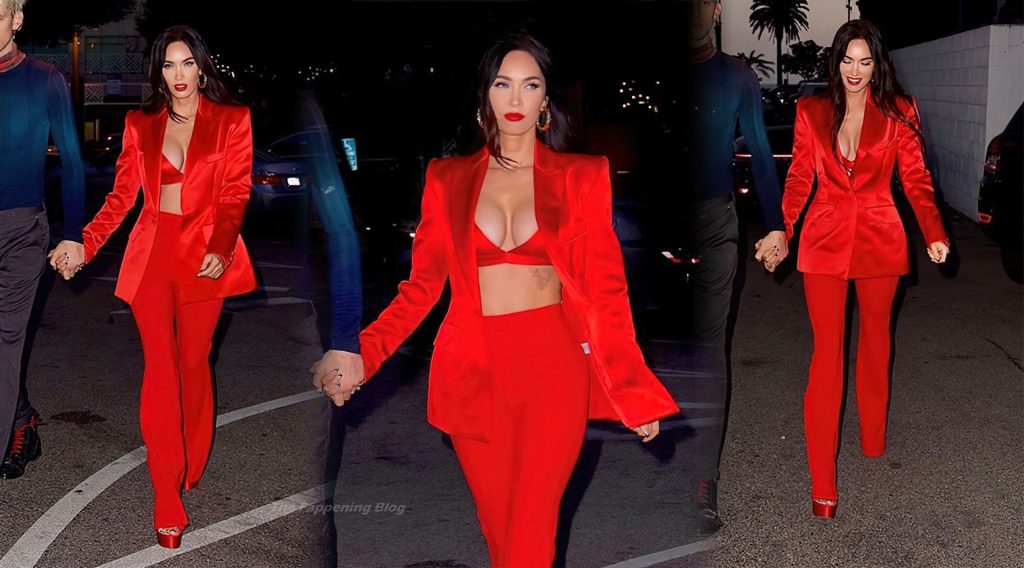 Megan Fox is Red Hot as She Puts on a Busty Display in Santa Monica (23 Photos)