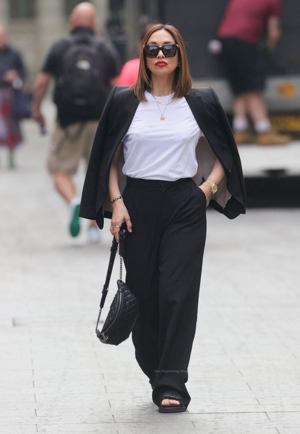 Myleene Klass Looks Chic in London (19 Photos)