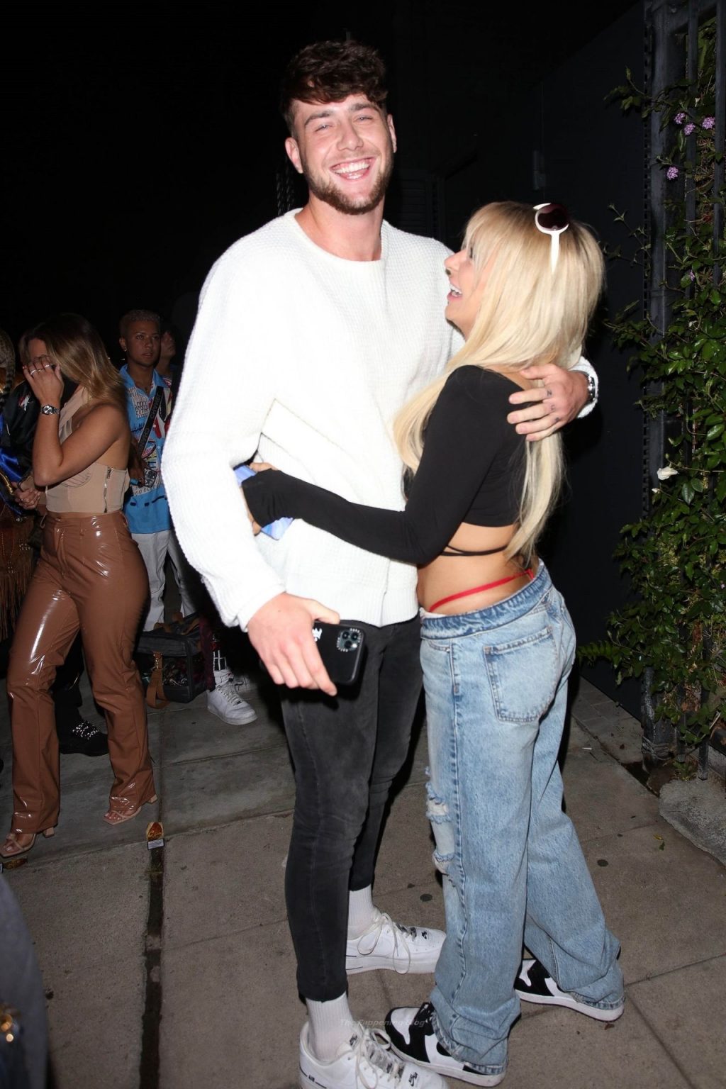 Tana Mongeau Flaunts Her Big Boobs Outside of a Secret Venue in Hollywood (33 Photos + Videos)