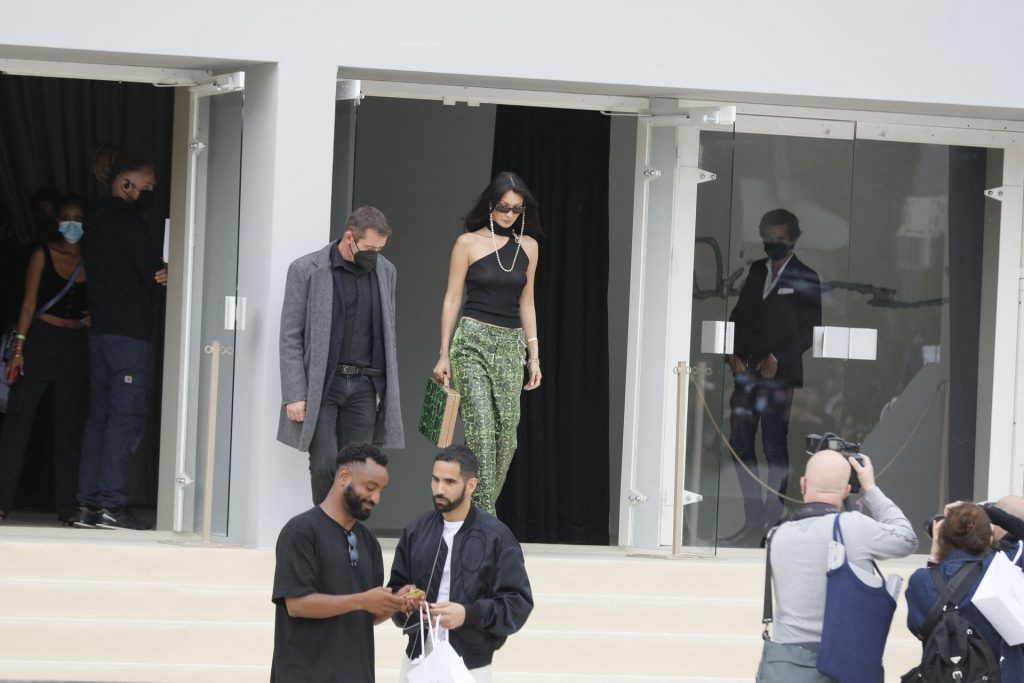 Braless Bella Hadid Arrives at the Men’s Fashion Shows in Paris (82 New Photos)