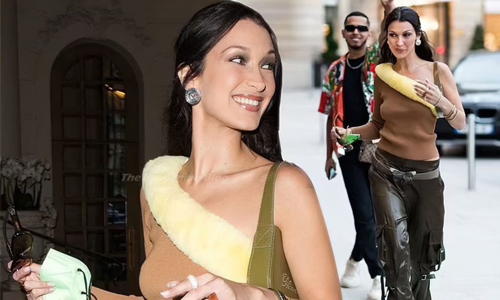 Bella Hadid Leaves Her Hotel to Go to The “Casablanca” Party in Paris (29 Photos)