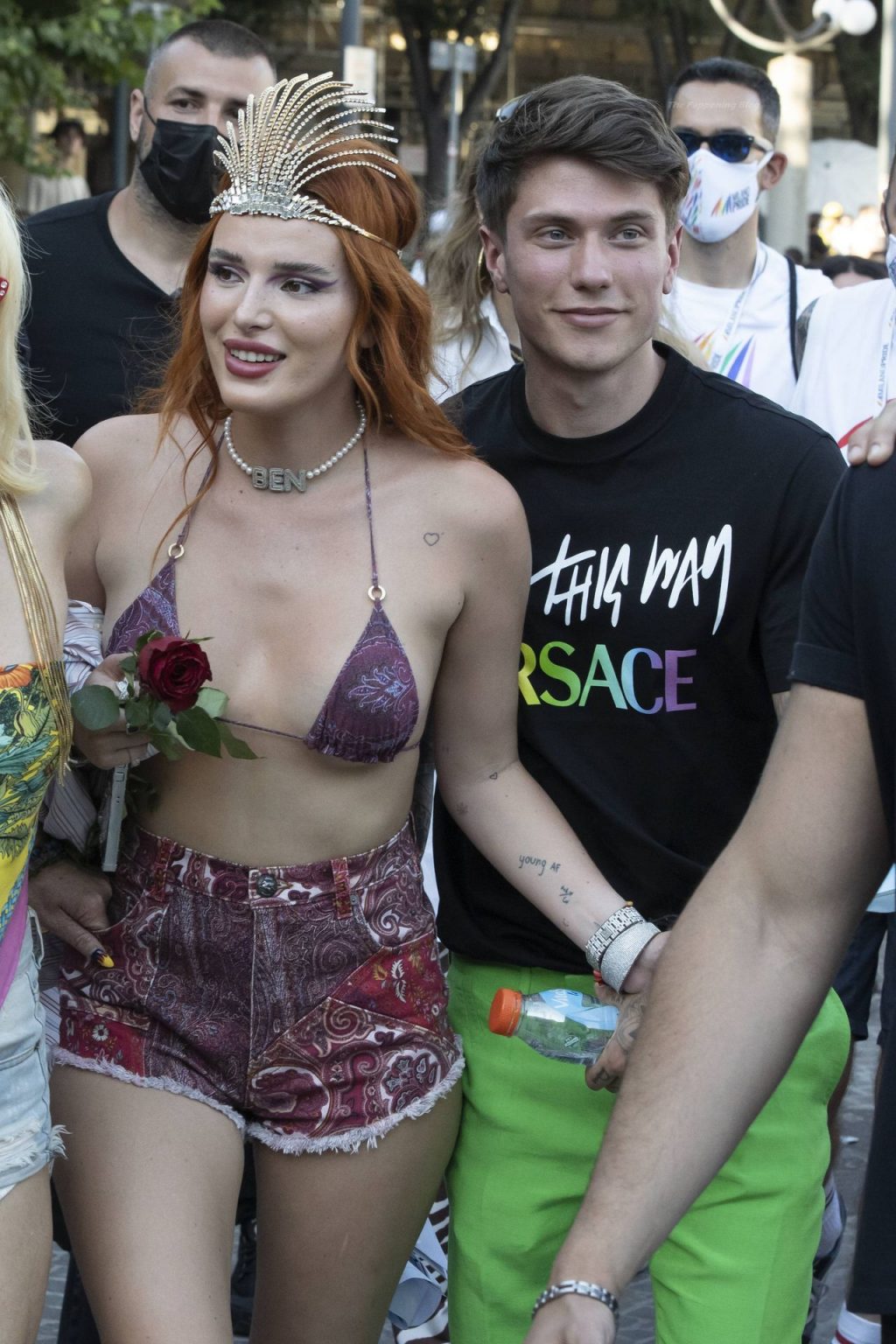 Bella Thorne Looks Hot at the Pride Event in Milan (52 Photos)