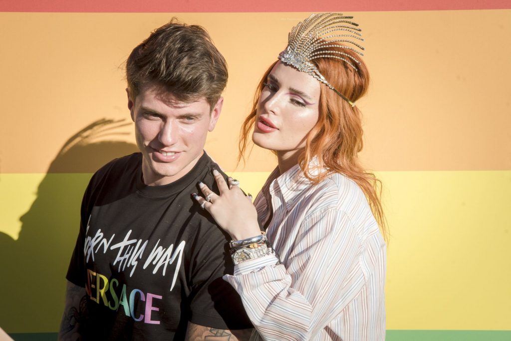 Bella Thorne Looks Hot at the Pride Event in Milan (54 Photos) [Updated]