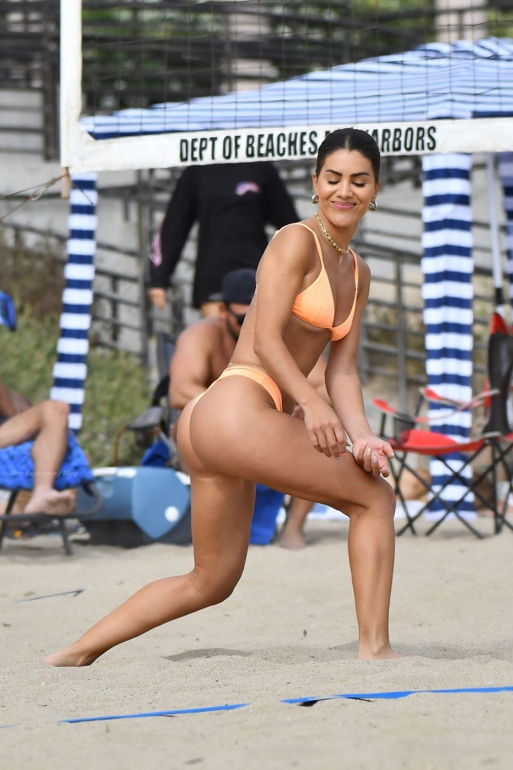 Camila Coelho Dons a Tiny Two-Piece During a Volleyball Match (104 Photos)