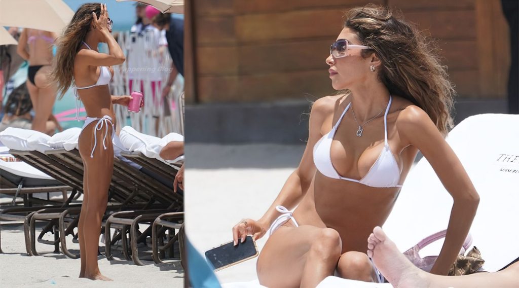 Chantel Jeffries is Seen at the Beach in Miami (23 Photos + Video)