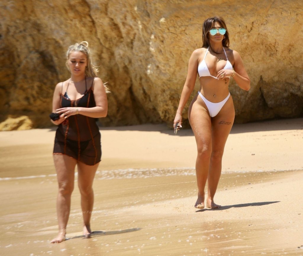 Chloe Ferry &amp; Bethan Kershaw Display Their Sexy Skimpy Bikinis Out on Their Holiday Break (17 Photos)
