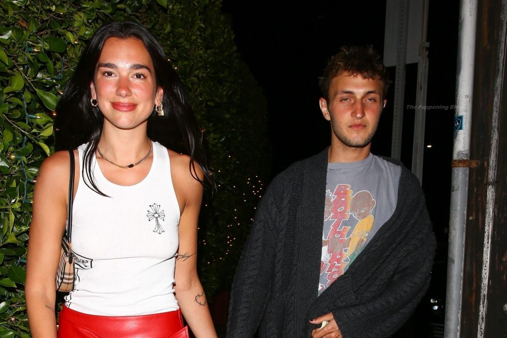 Dua Lipa and Anwar Hadid are Spotted Leaving a Dinner Date in Santa Monica (41 Photos)