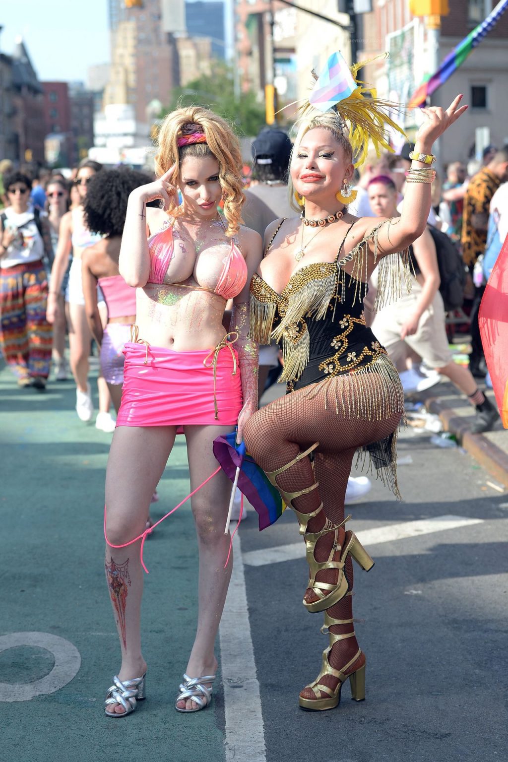 Gabi Grecko Celebrates Pride Parade In NYC (63 Photos)