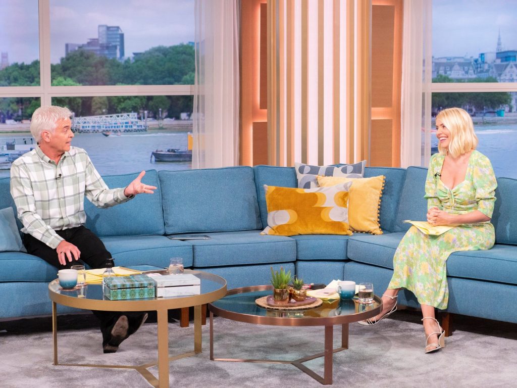 Holly Willoughby &amp; Philip Schofield Film a Hilarious Game Segment on the ITV Show ‘This Morning’ (85 Photos)