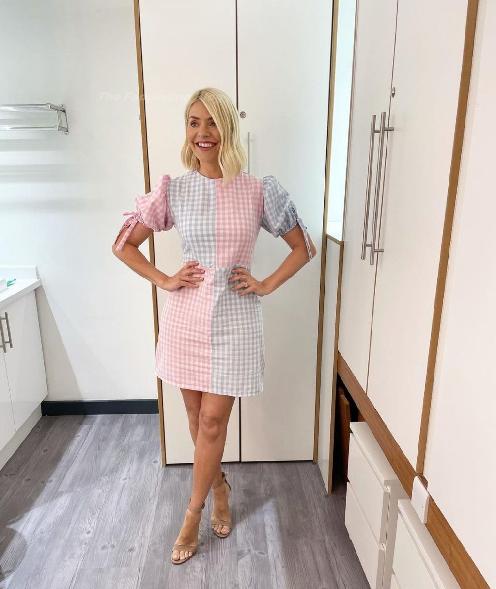 Holly Willoughby Enjoys a Segment on the Show ‘This Morning’ in London (64 Photos)