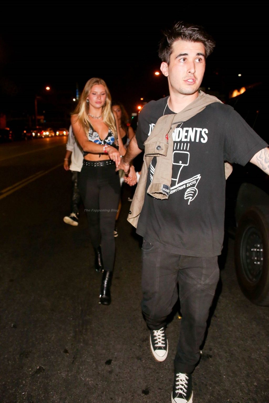 Josie Canseco is Seen Leaving a Night of Partying with Friends at Nightingale (8 Photos)