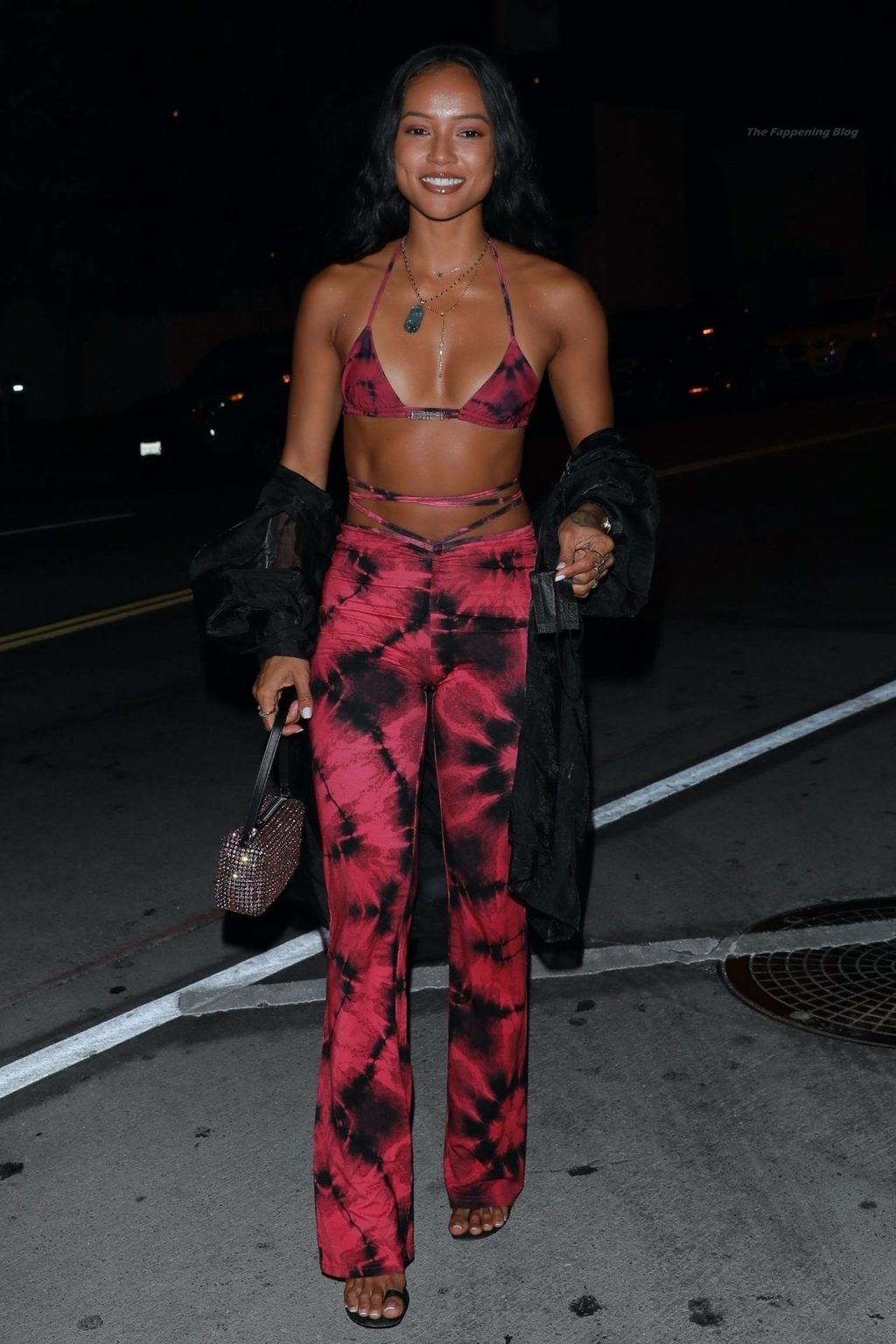 Karrueche Tran is Turning Heads in Her Sexy Outfit as She Heads Out For Dinner (24 Photos)