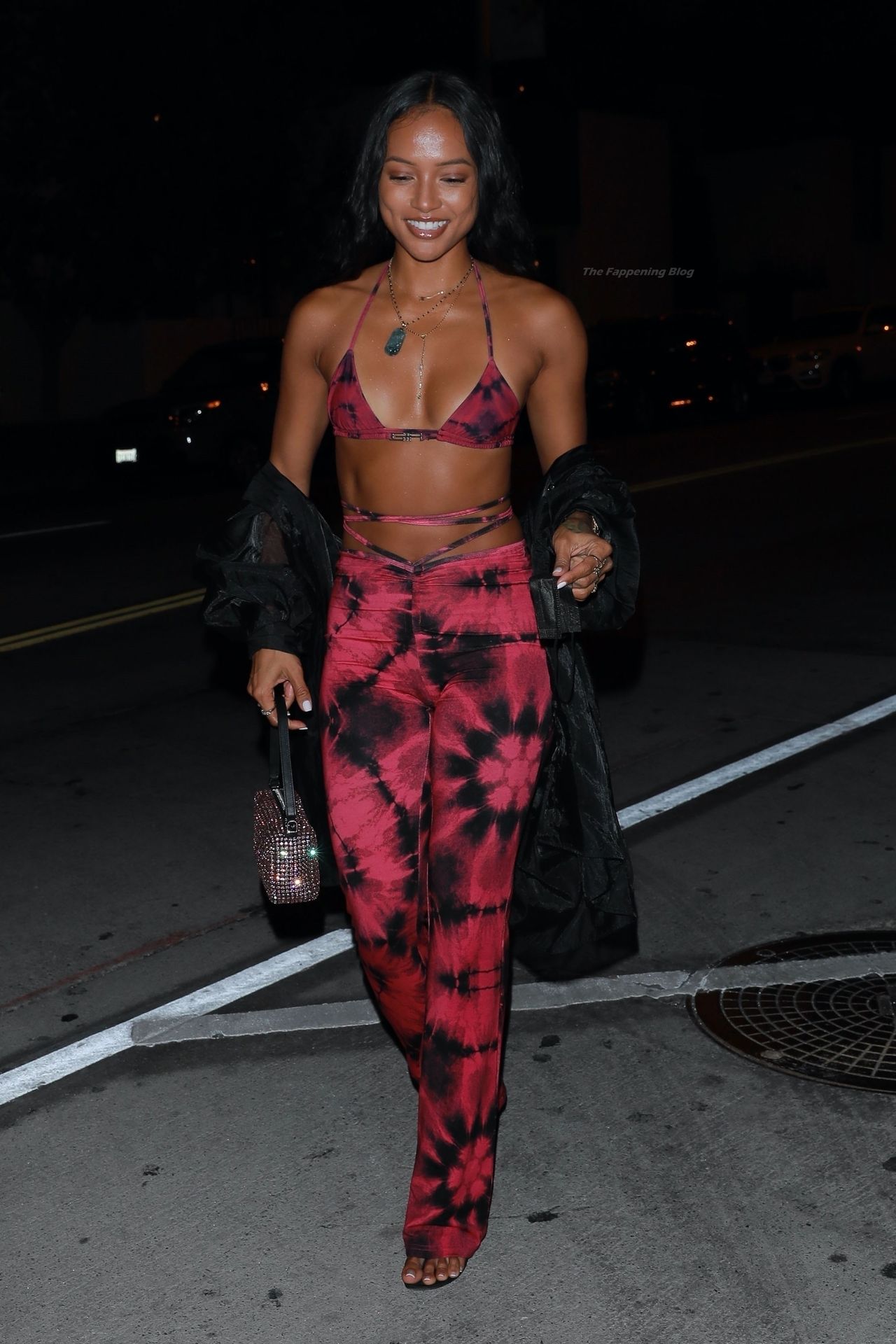 Karrueche Tran Is Turning Heads In Her Sexy Outfit As She Heads Out For Dinner 24 Photos