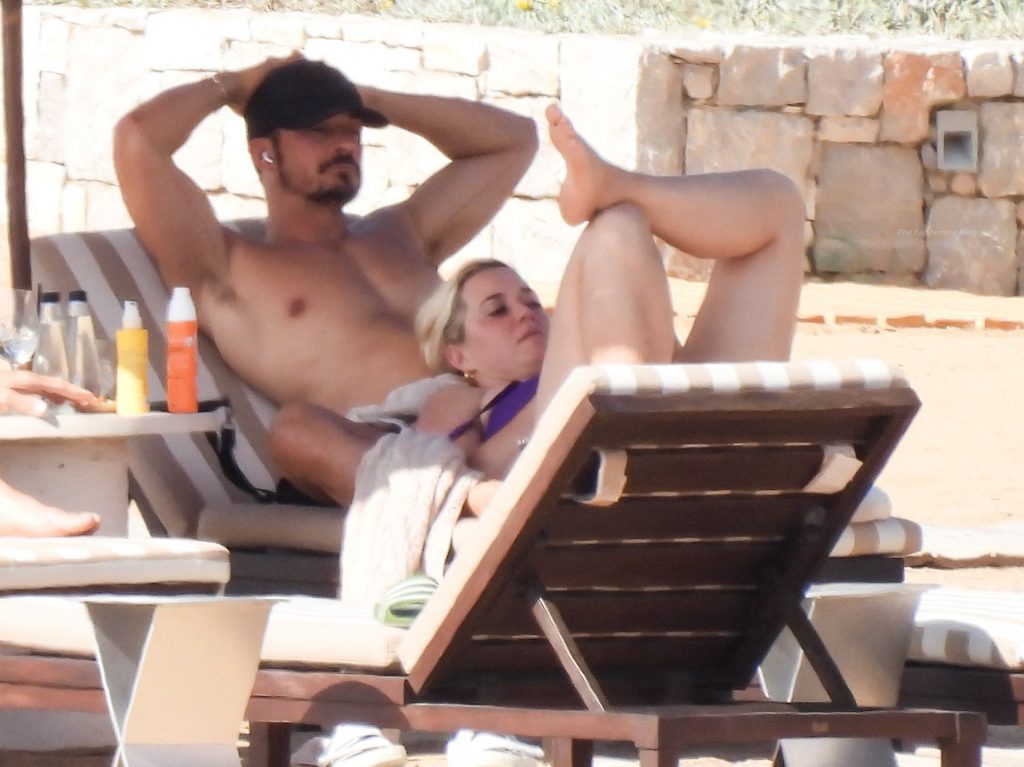 Katy Perry Wows in a Purple Swimsuit As She Enjoys Greek Vacation With Orlando Bloom (66 Photos)