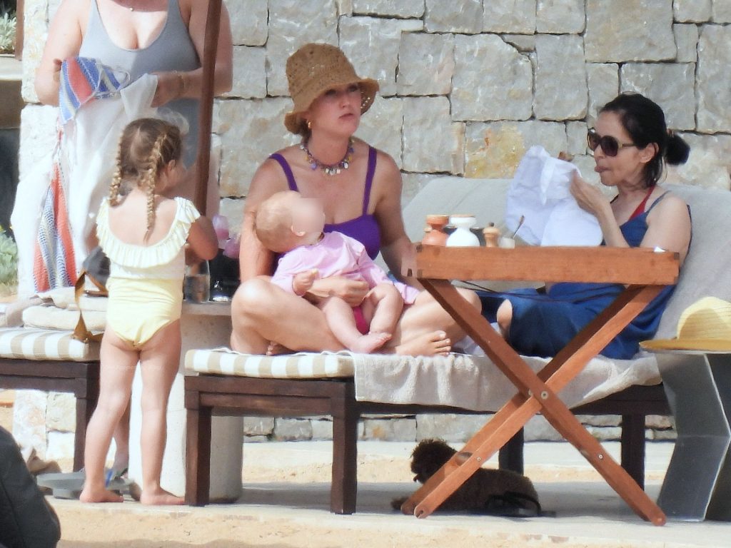 Katy Perry Wows in a Purple Swimsuit As She Enjoys Greek Vacation With Orlando Bloom (66 Photos)