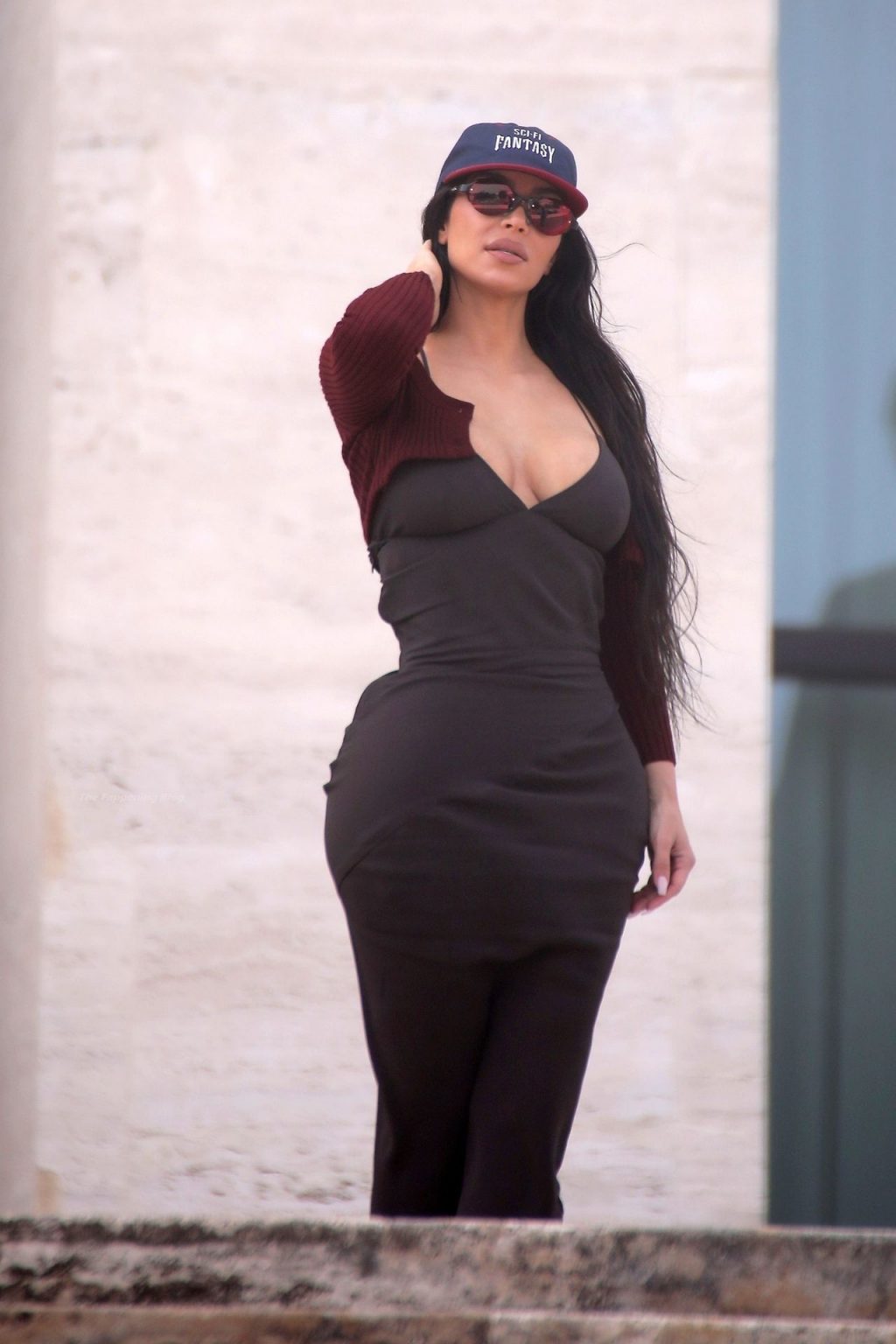 Kim Kardashian Leaves Her Hotel and Goes For a Business Meeting at Fendi in Rome (95 Photos)
