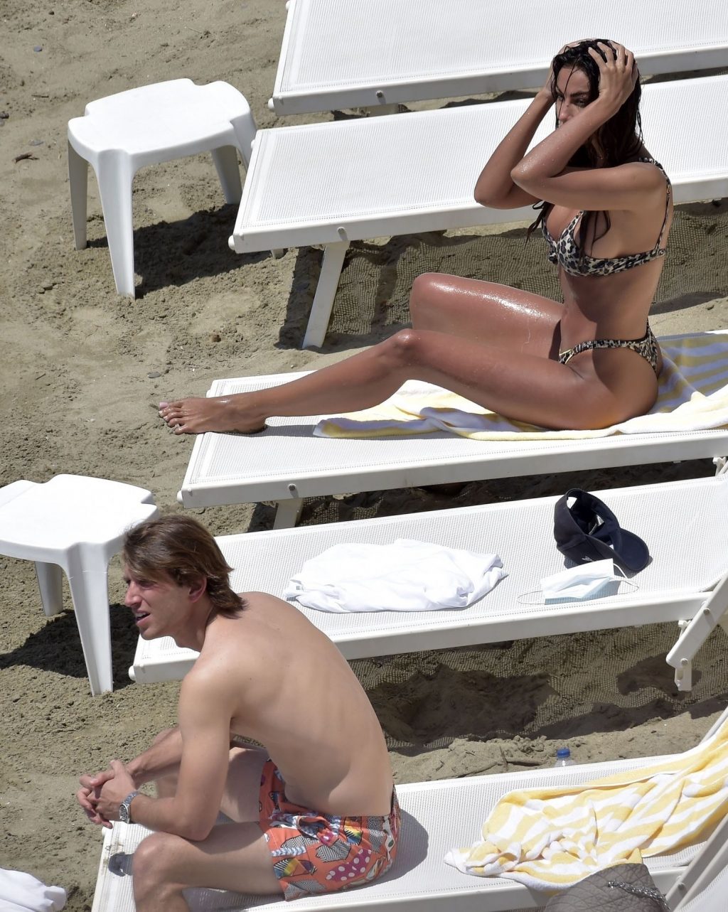 Leggy Madalina Ghenea Is Seen at the Beach in Portofino (51 Photos)