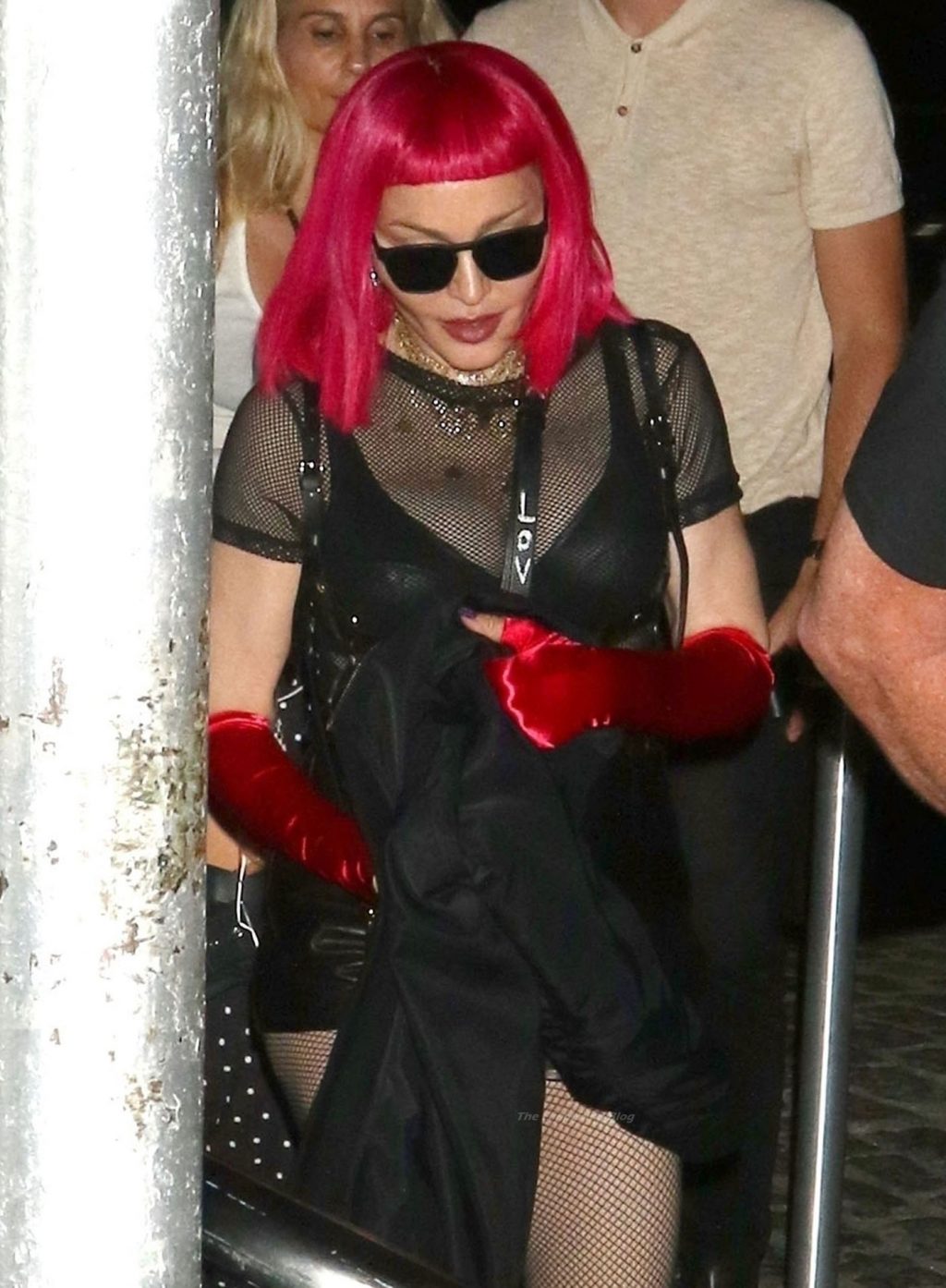 Madonna &amp; Ahlamalik Williams Attends Madonna’s New Video Release Party in NYC (36 Photos)